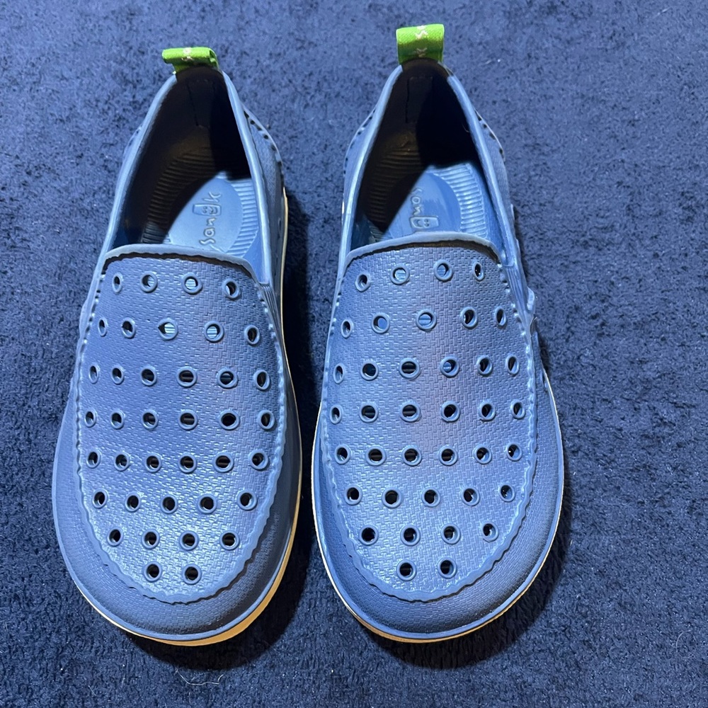 Sanuk blue children’s shoes!